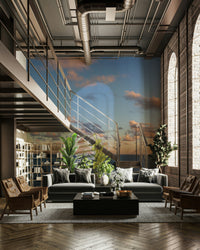 Sunset Sky ocean wall mural