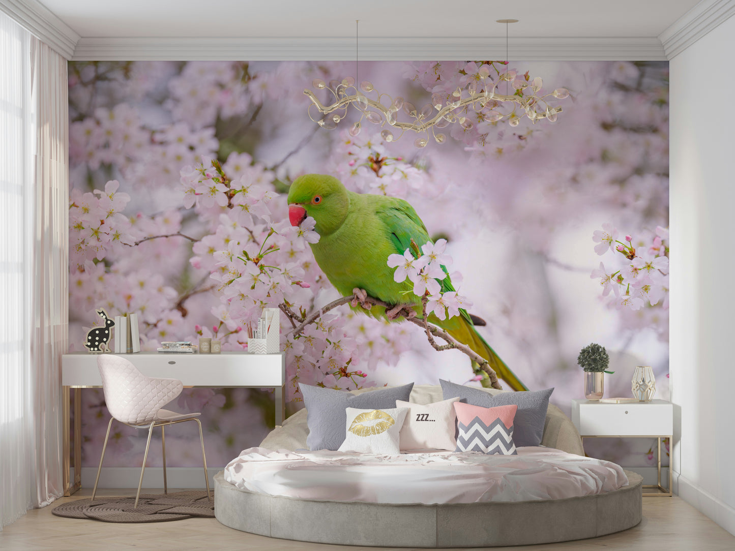 Blossom Bird elegant wallpaper for walls