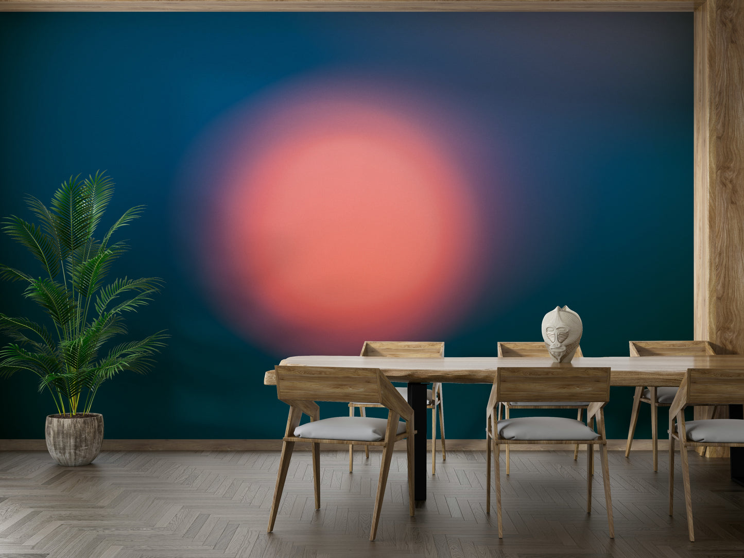 A Farewell to Day elegant mural wallpaper


