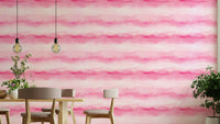 Rosy Wash Watercolor peaceful wallpaper for walls

