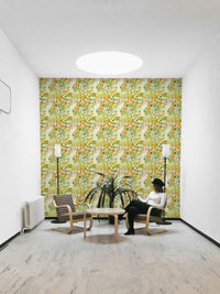 Citrus Bloom fruit wallpaper for walls

