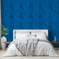 Midnight Bloom Blues elegant wall art

