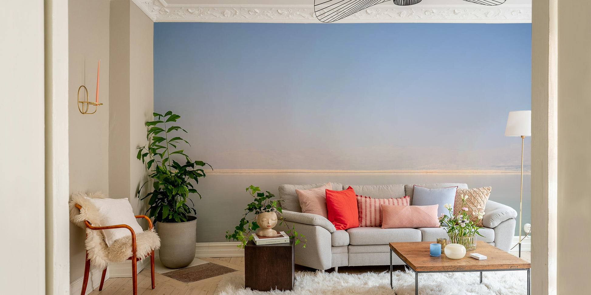 A close-up of the detailed texture of the salt formations and water.

