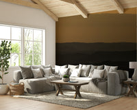 A contemplative sunrise vista wallpaper mural for a feature wall.

