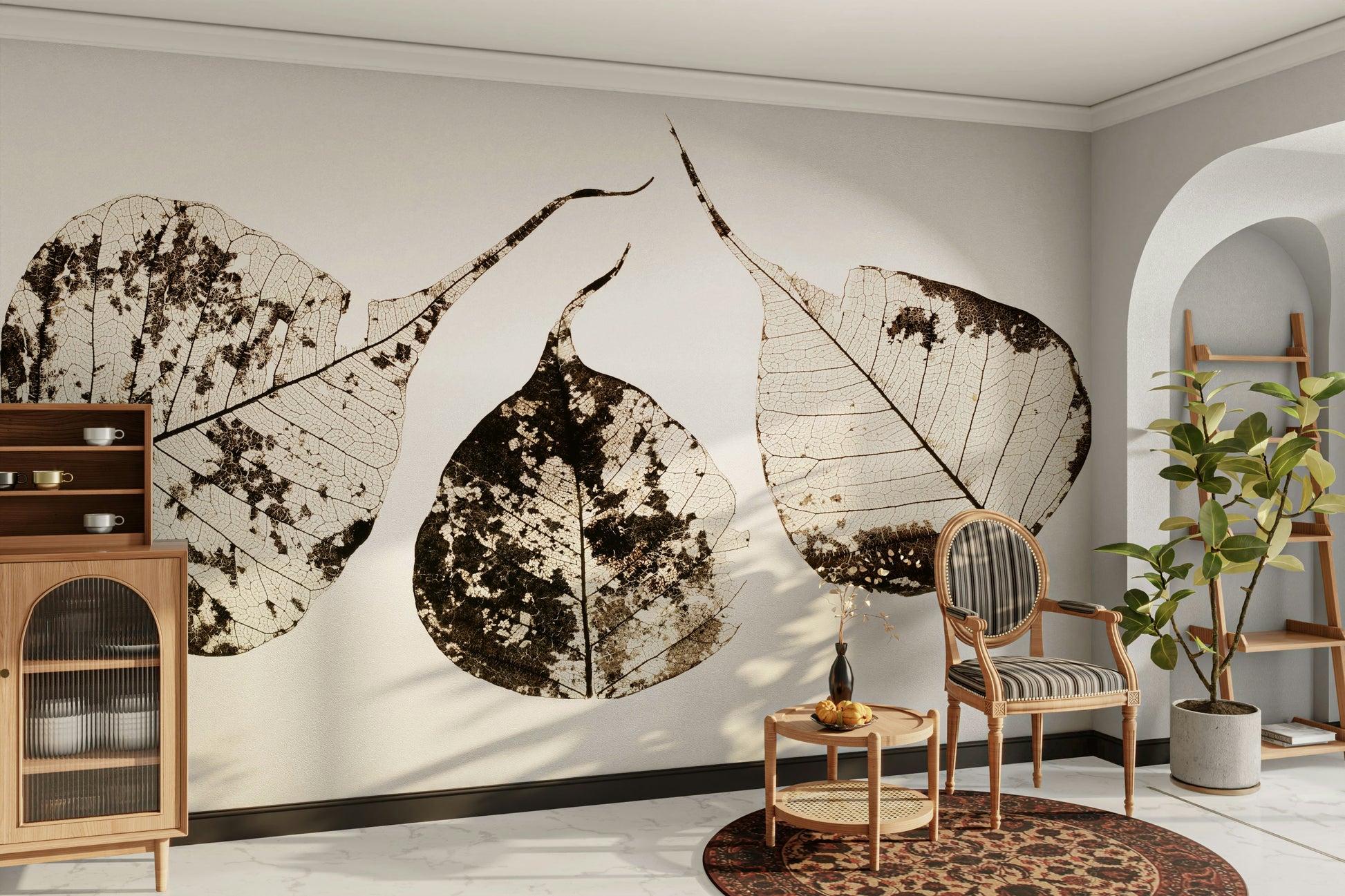 A classic autumn wallpaper for walls.

