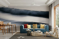 A classic wave design wallpaper for walls.

