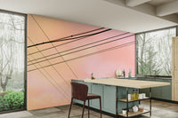 A classic abstract design wallpaper for walls.

