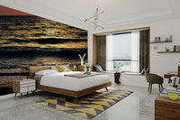 An artistic human theme mural for home decor.

