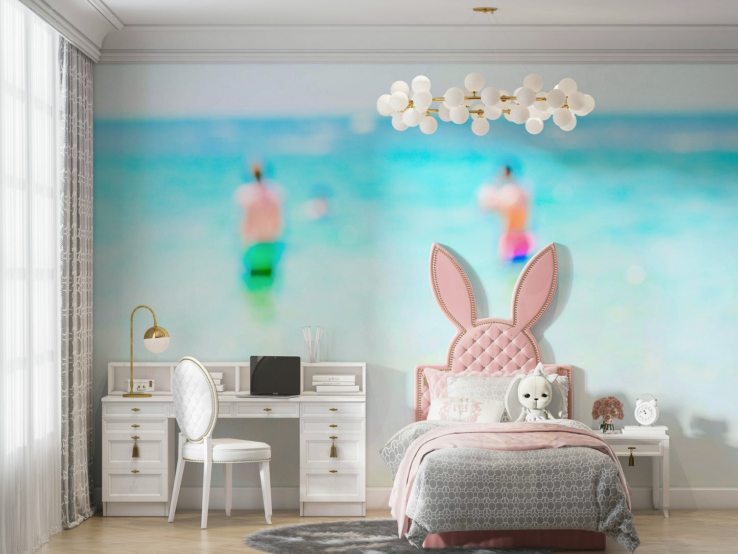 A classic nautical wallpaper for walls.

