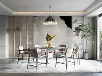 A beautiful dark cloud wallpaper mural for a dramatic room.

