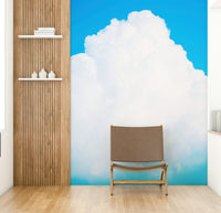 A contemplative cloudscape wallpaper mural for a feature wall.

