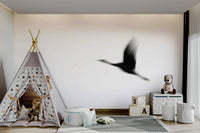 A tranquil bird design wall mural for your decor.

