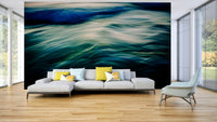 A serene ocean motion wall mural for your decor.

