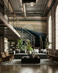 A serene ocean motion wall mural for your decor.

