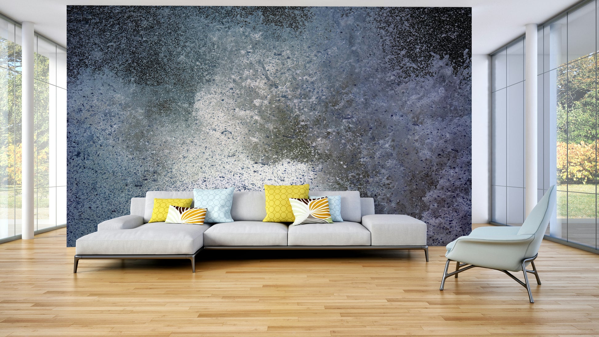 A serene dynamic design wall mural for your decor.

