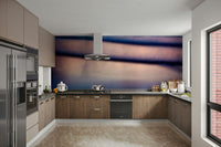 A classic fishing scene wallpaper for walls.

