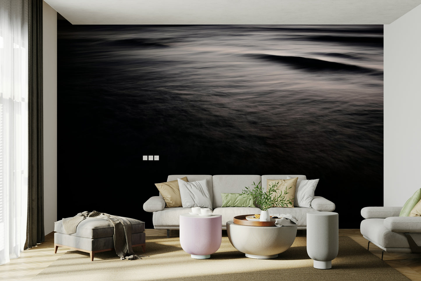 A classic evening sky wallpaper for walls.

