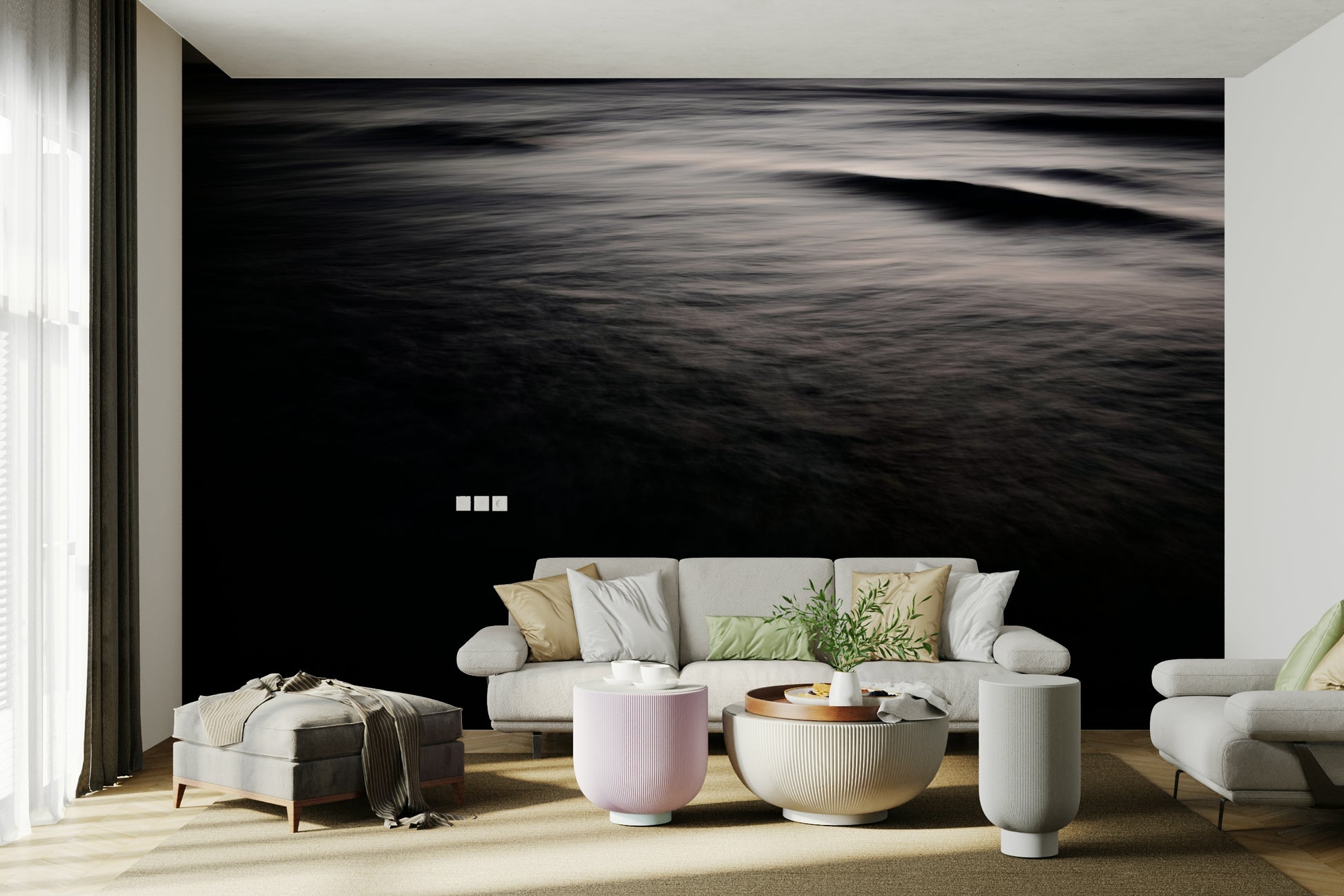 A classic evening sky wallpaper for walls.

