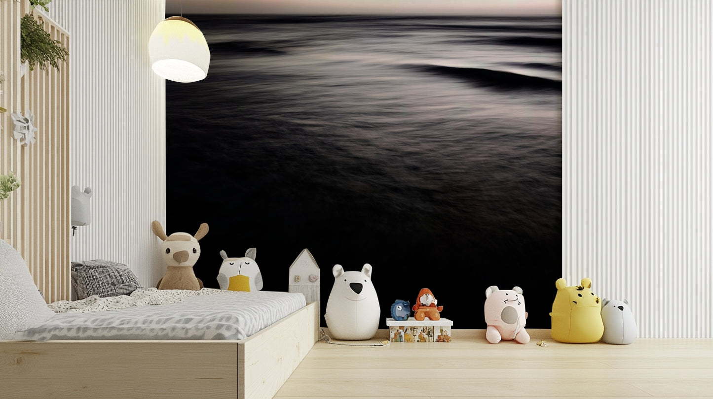 An artistic nature inspired mural for home decor.

