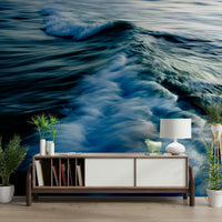 A serene ocean motion wall mural for your decor.

