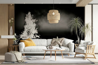 A serene festive light wall mural for your decor.

