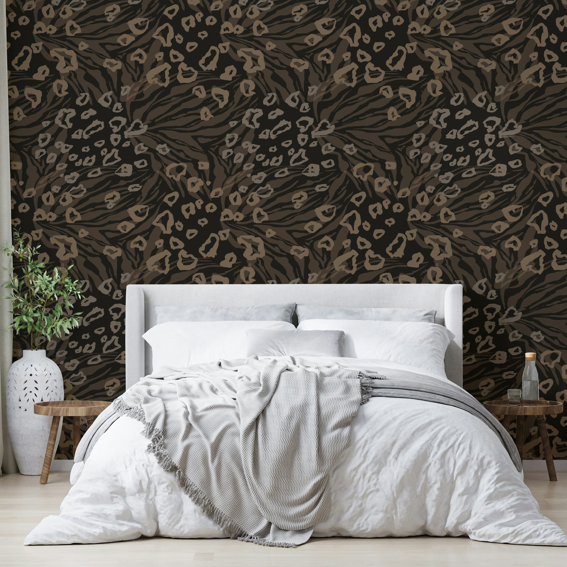 A serene nature inspired wall mural for your decor.

