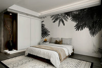 A contemplative tree canopy wallpaper mural for a feature wall.

