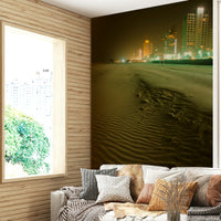 A serene post-storm view wall mural for your decor.

