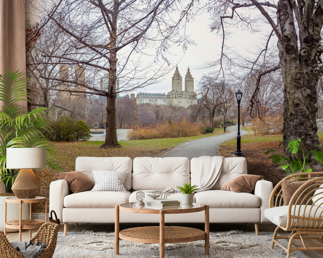 City's Nature Vista Wall Mural