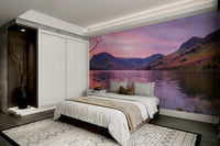 A contemplative colorful sky wallpaper mural for a feature wall.

