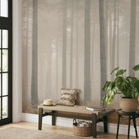 An artistic abstract pattern mural for home decor.

