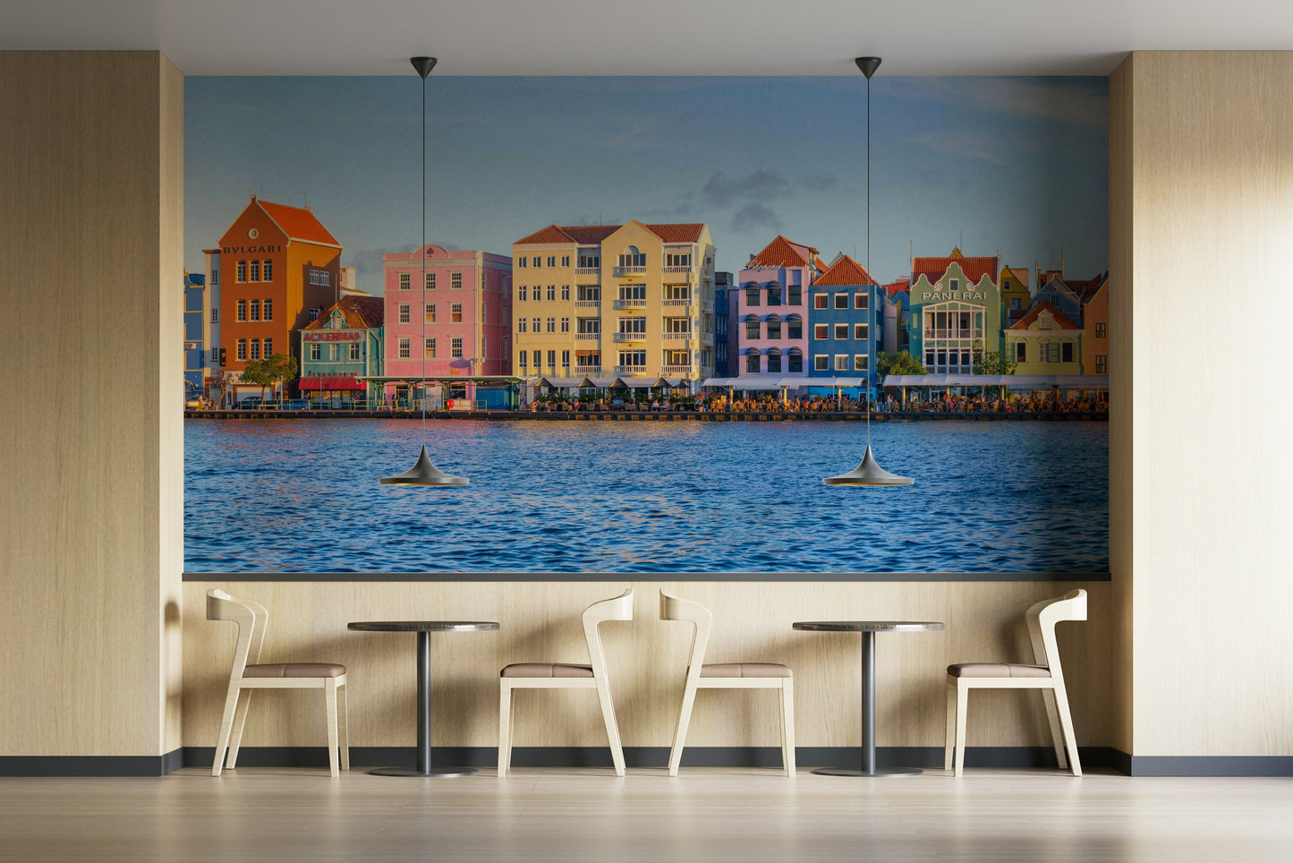 Willemstad Waterfront Wall Mural
