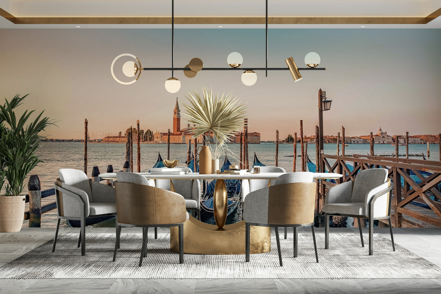 Gondola Dreams Wall Mural