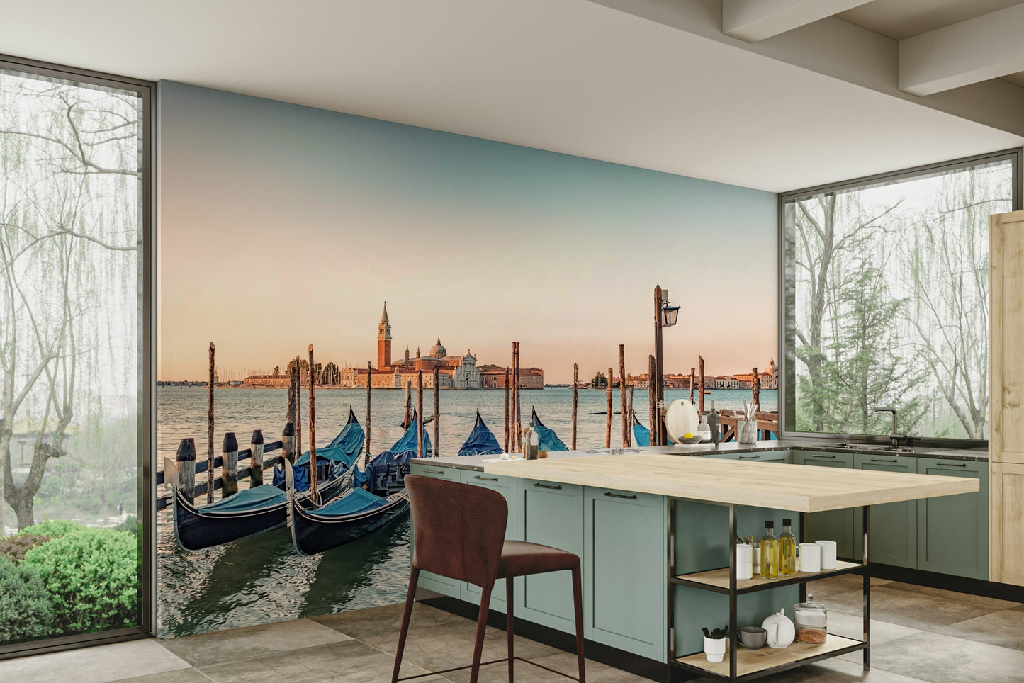 Gondola Dreams Wall Mural