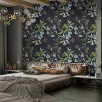 A serene tropical haven wall mural for exotic decor.

