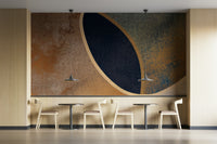 A beautiful abstract art wallpaper mural of intersecting lines.

