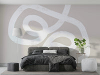 A classic abstract loop wallpaper for walls.

