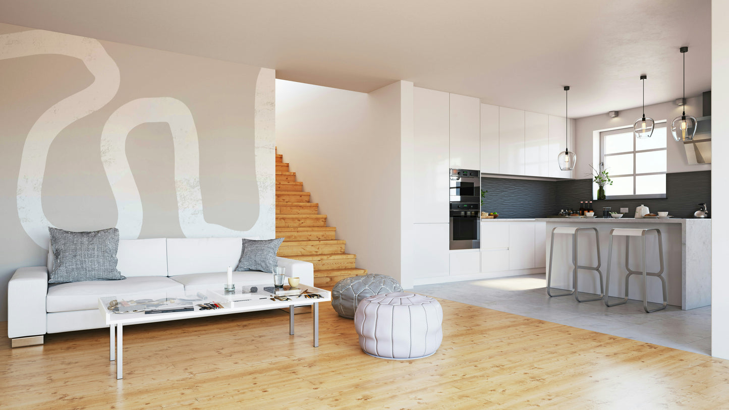 A classic landscape wallpaper for walls.

