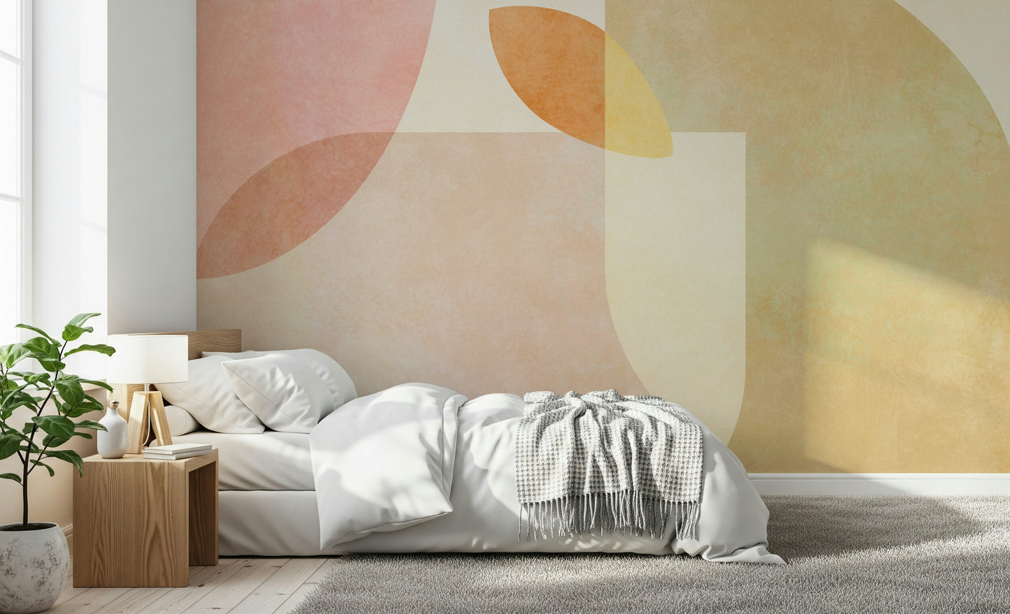 A classic geometric wallpaper for walls.

