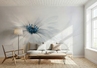 An artistic nature inspired mural for home decor.

