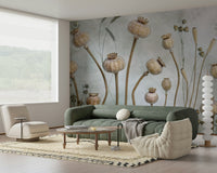 A classic seed pod wallpaper for walls.

