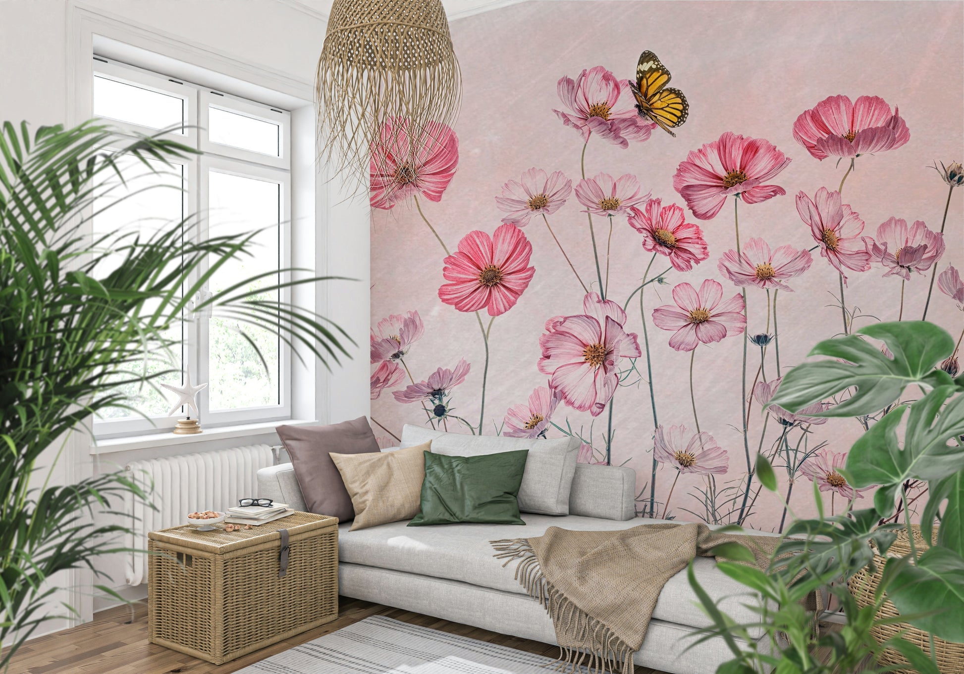 A classic abstract design wallpaper for walls.

