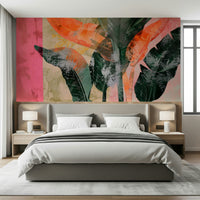 A classic jungle theme wallpaper for walls.

