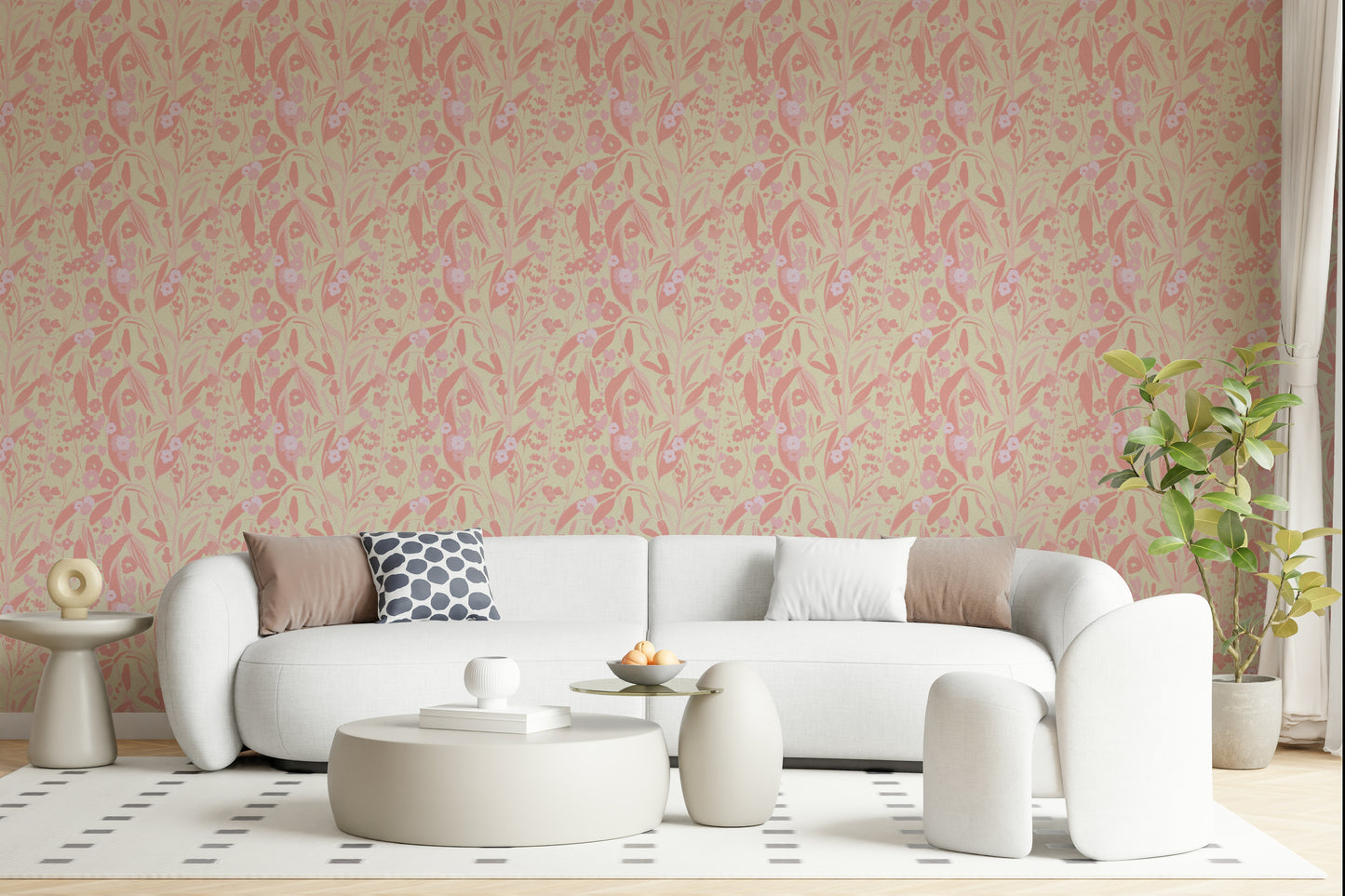 A classic abstract design wallpaper for walls.

