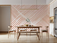A classic stripe design wallpaper for walls.