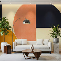 A classic abstract design wallpaper for walls.