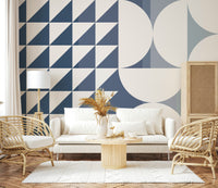 A classic abstract design wallpaper for walls.