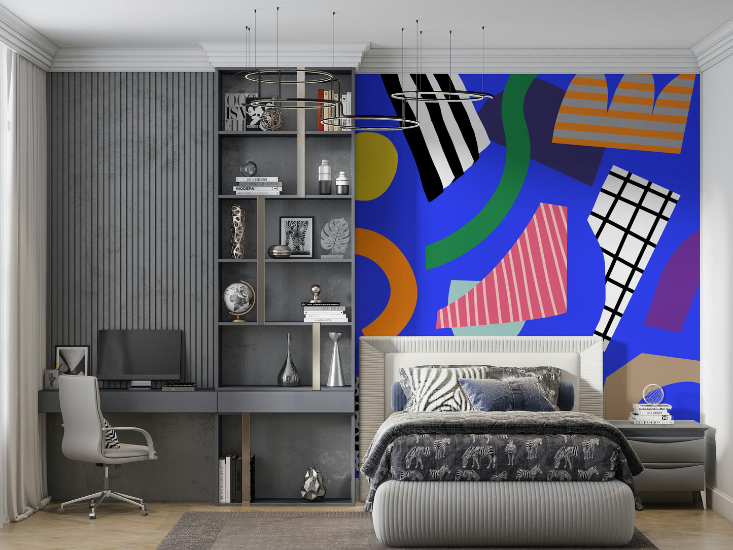 A classic abstract style wallpaper for walls.

