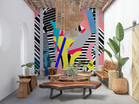 A beautiful vintage map wallpaper mural for an adventurer.