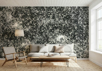 An artistic abstract design mural for home decor.